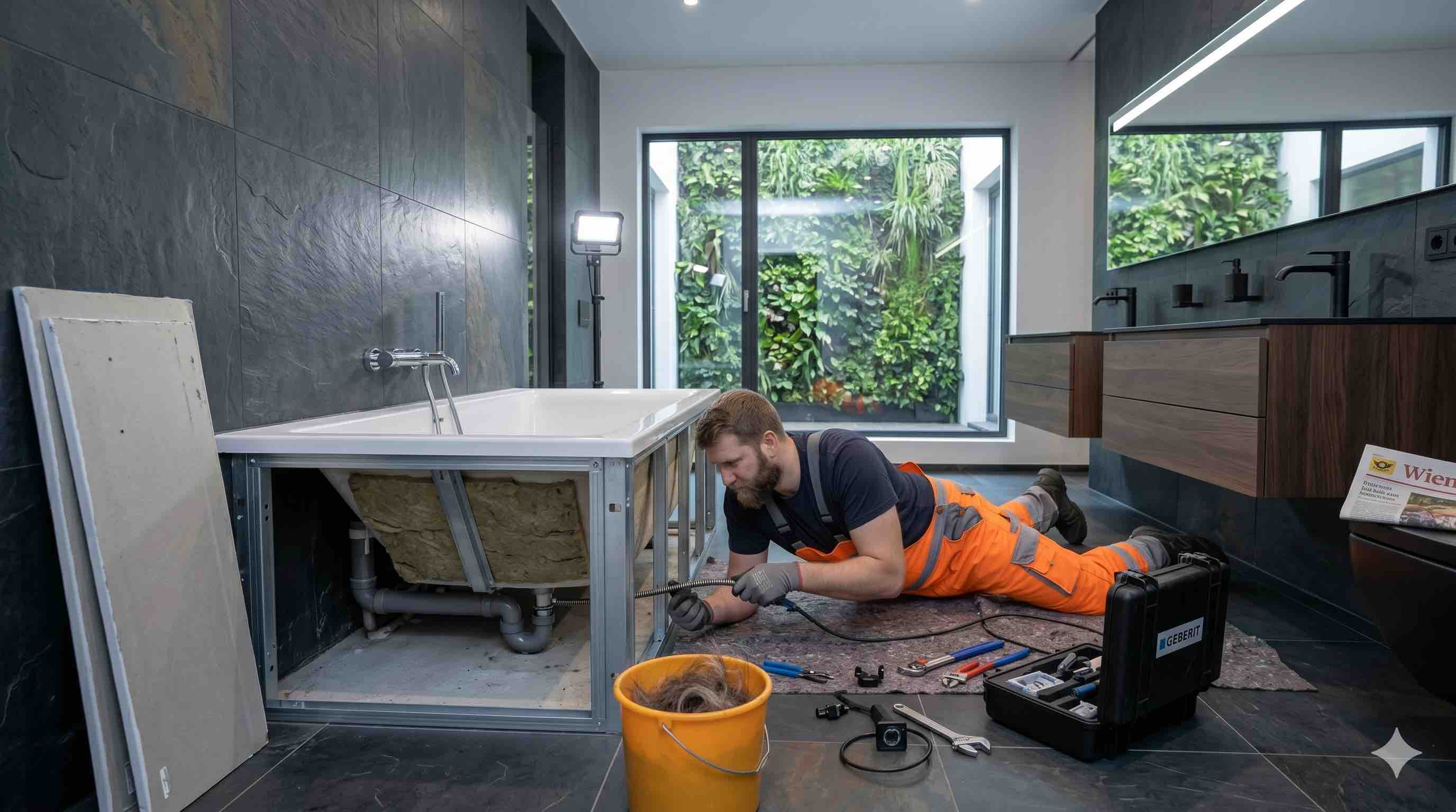 Abfluss stinkt in der Badewanne