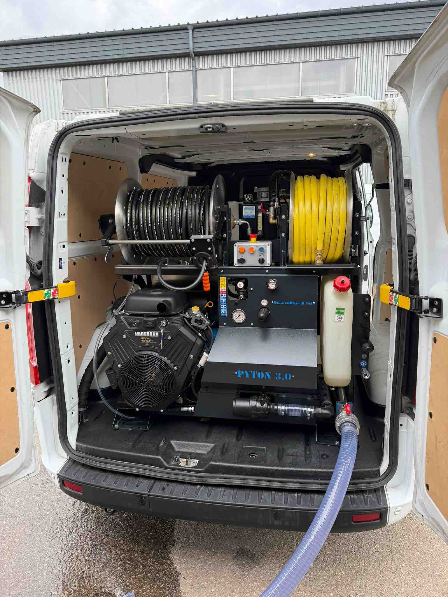 Technik für HD-Spülung